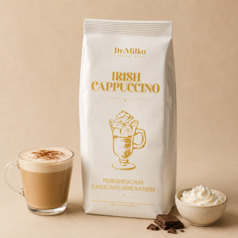Airiško cappuccino milteliai, 1kg
