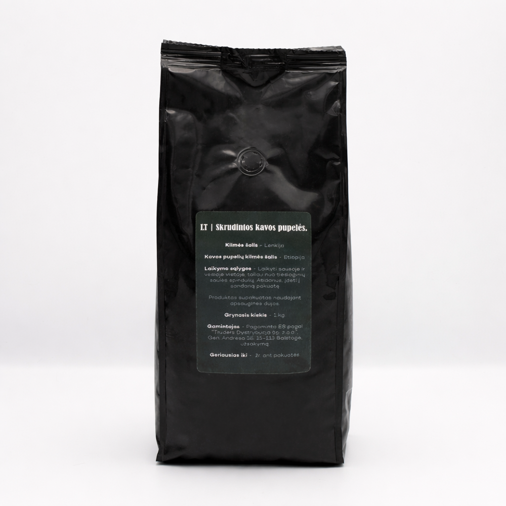 Kavos pupelės Arabica 100% Ethiopia, 1kg