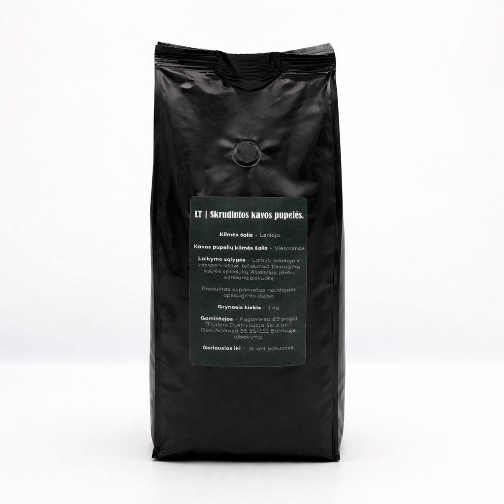 Kavos pupelės Robusta/Arabica, 1kg
