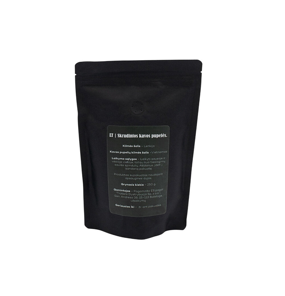 Kavos pupelės Robusta/Arabica, 250g